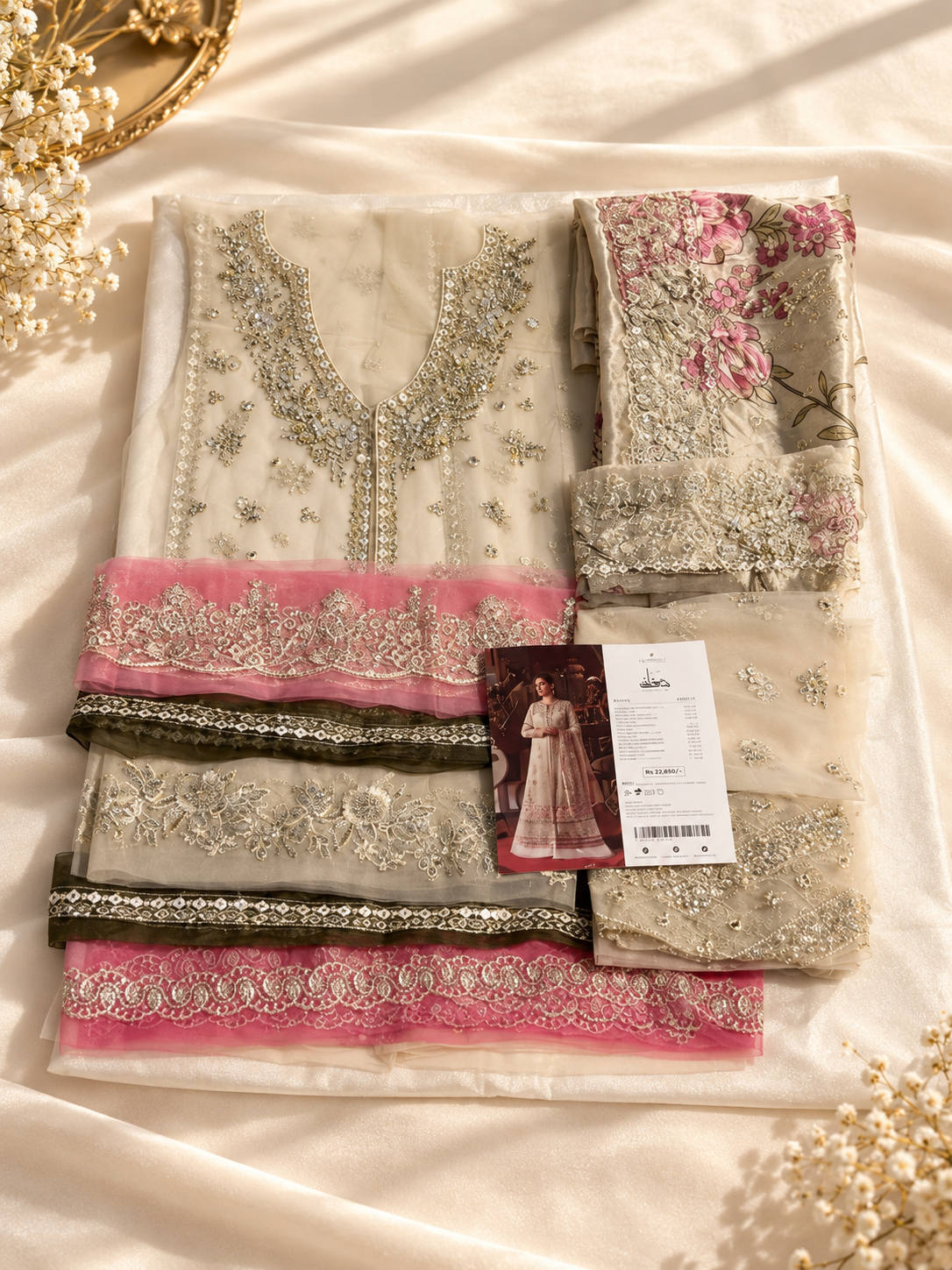 RANG-E-WAFA | UNSTITCHED 3 PIECE
